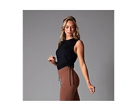 Tavi Women's Crop Side Tie Tank