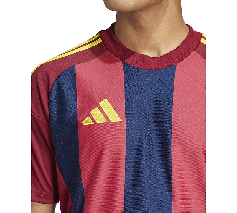 adidas Men's Stripe Logo Jersey T-Shirt