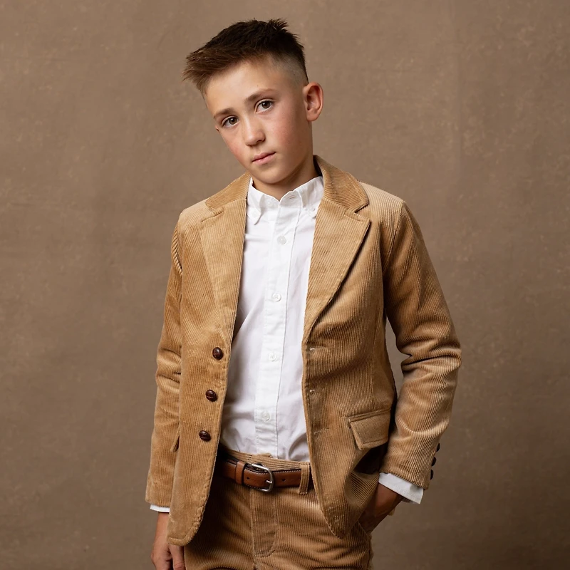 Hope & Henry Big Boys Organic Corduroy Blazer
