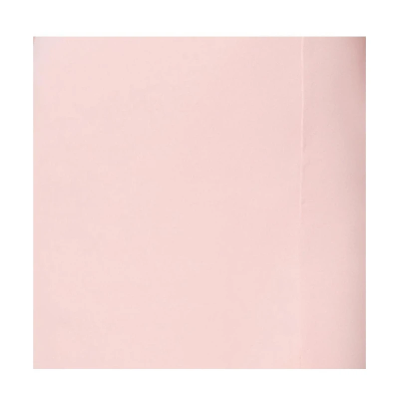 Bebe Women's Mesh Inset Long Sleeve Midi Dress