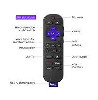 Roku 55" Class 4K Qled Pro Series Smart Tv - 55R8B5