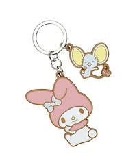 My Melody Flat & My Melody Character Charms Keychain