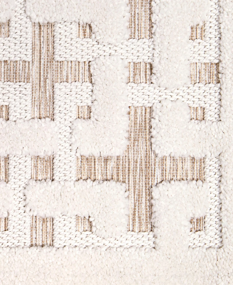 Closeout! Crochet Chain Link 5'3"x7'6" Area Rug