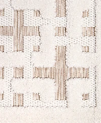 Closeout! Crochet Chain Link 5'3"x7'6" Area Rug