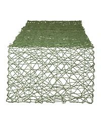 Design Imports Woven Paper Table Runner, 14"x72 "