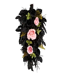 National Tree Company Cute and Creepy Swag, 26 Inches