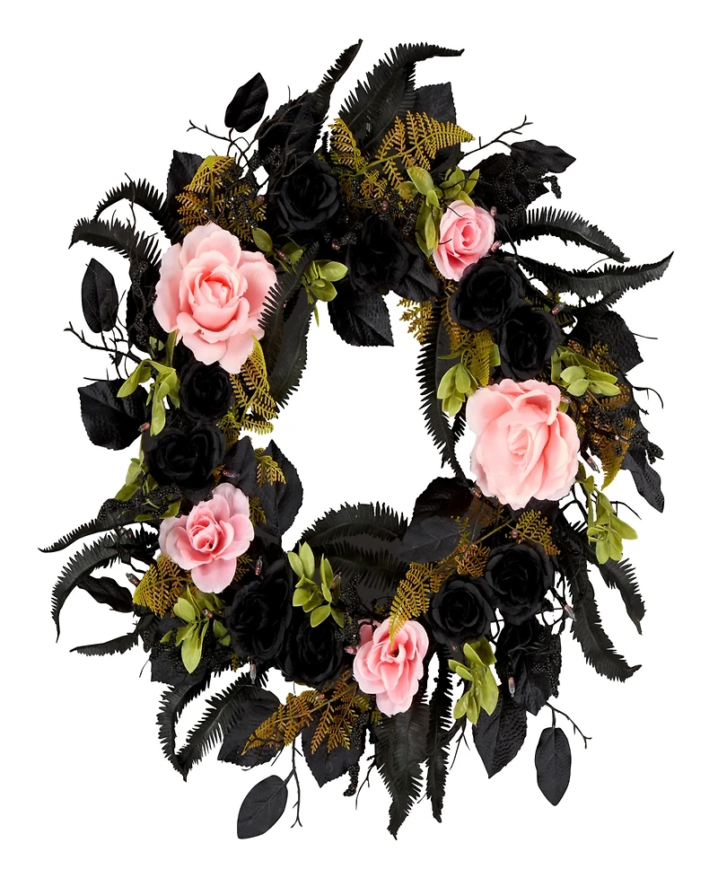 National Tree Company Cute and Creepy Wreath, 24 Inches
