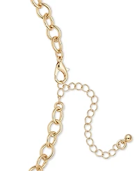 Holiday Lane Gold-Tone Festive Pendant Necklace, 18" + 3" extender, Created for Macy's