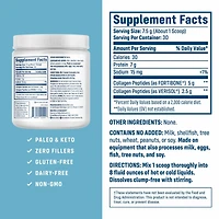 NativePath Bone Health Collagen Peptides, Type 1 & 3, with Fortibone and Verisol, 7.9 Ounce, 30 Servings