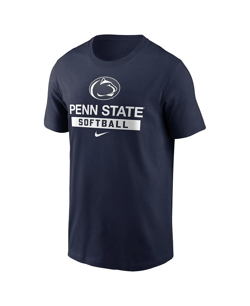 Nike Men's Navy Penn State Nittany Lions Softball T-Shirt
