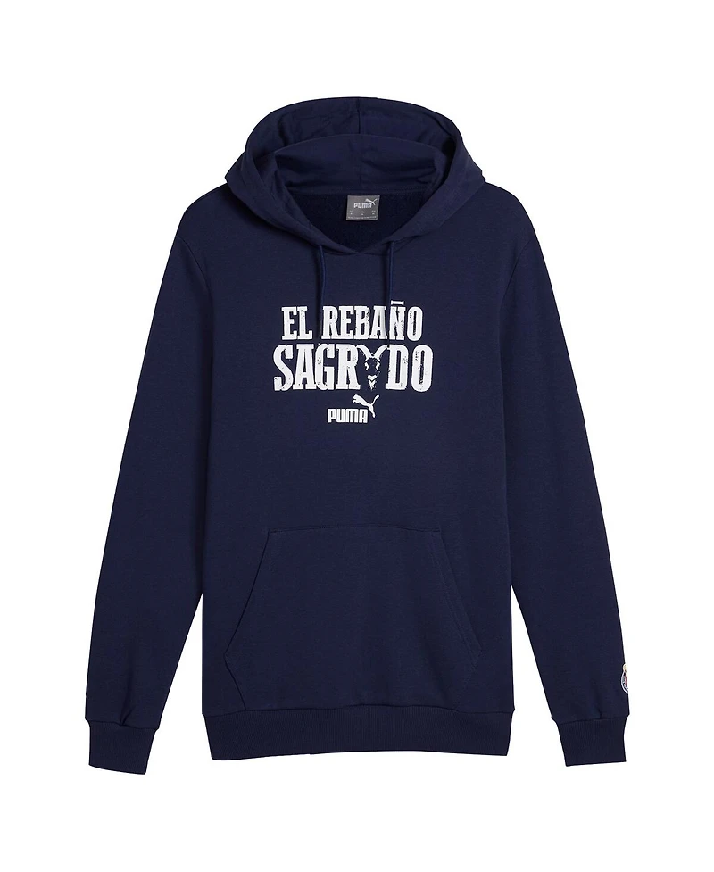 Puma Men's Navy Chivas ftblCulture Pullover Hoodie