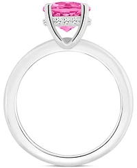 Mystic Topaz Solitaire Ring (2-3/8 ct. t.w.) Sterling Silver (Also Pink Topaz)
