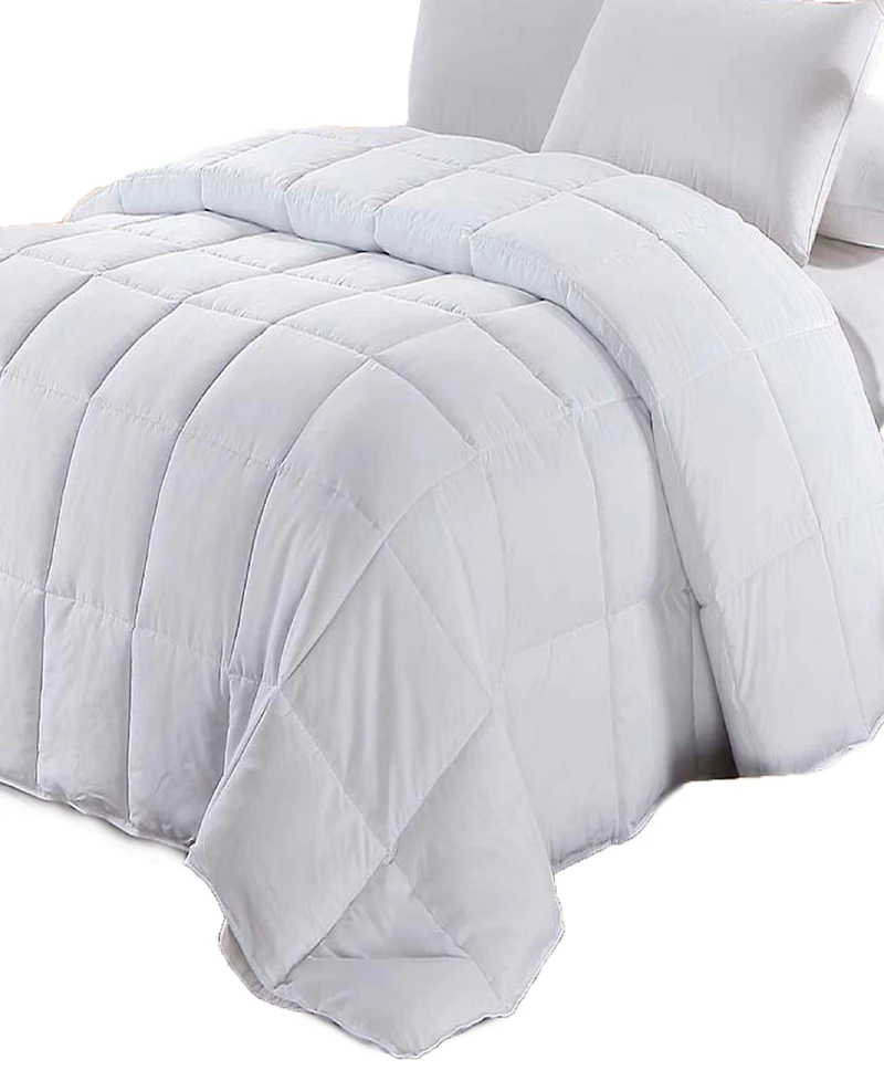 Goose Down Feather Comforter All Season 300TC Cotton, Twin/Twin Xl