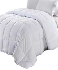 Egyptian Linens Goose Down Feather Comforter All Season 300tc Cotton