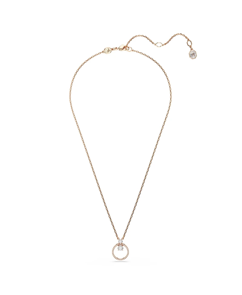 Swarovski Constella Pendant, Round Cut, White Necklace