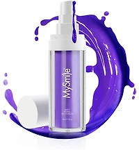MySmile Purple Toothpaste for Tooth Brighten, Color Corrector Efficient Cleaning Toothpaste, 30ML Non-Sensitive Natural Tooth Stain Removal Toothpaste