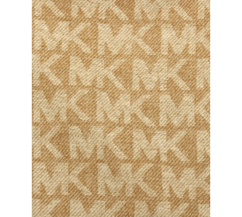 Michael Kors Mk Plaid Reversible Ruana