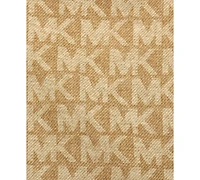 Michael Kors Mk Plaid Reversible Ruana