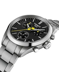 Tissot Men's Swiss Chronograph Pr 100 Tour De France Stainless Steel Bracelet Watch 40mm