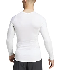 adidas Men's Fitted Crewneck Tech-Fit Compression Shirt