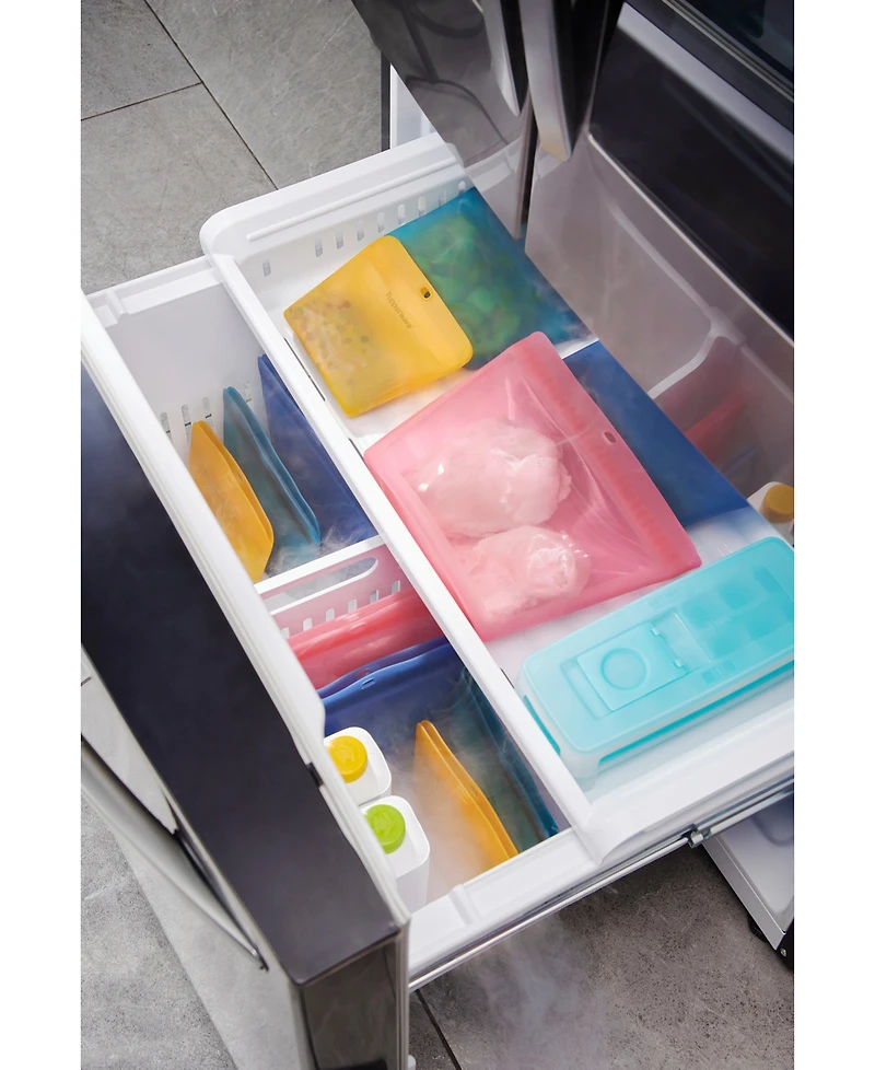 Tupperware 4-Piece Ultimate Silicone Storage Bag Set