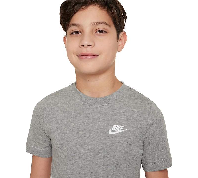 Sportswear Embroidered Logo Graphic T-Shirt