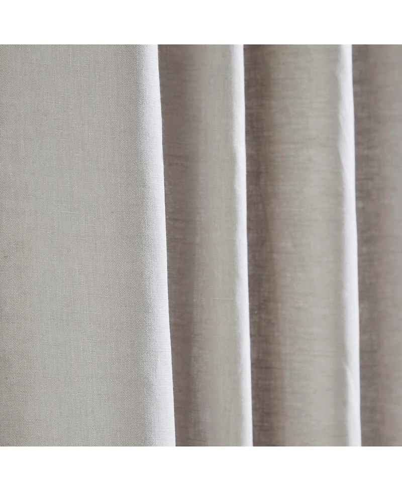 Ihi Home Kendall Linen Cotton Curtain Panel