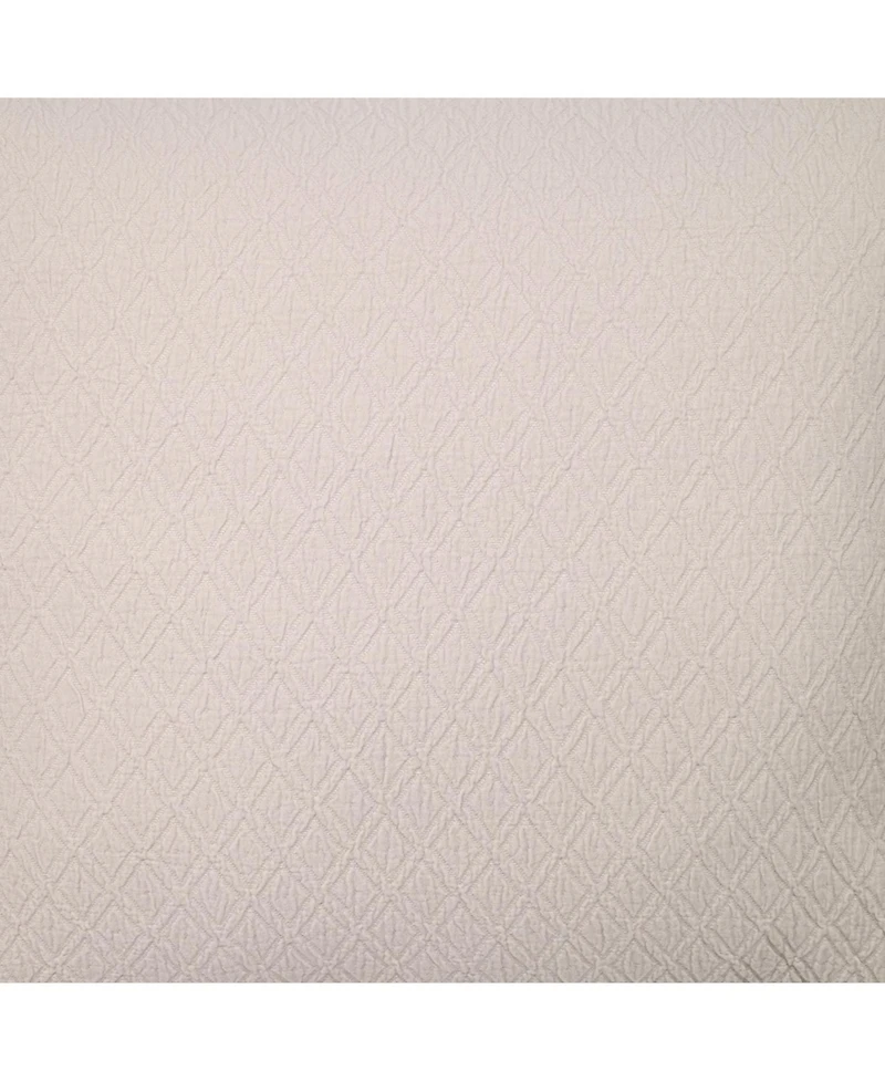 Ihi Home Indi Matelasse, Queen Coverlet, White