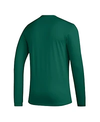 Adidas Men's Green Portland Timbers Club Dna Long Sleeve Aeroready T-Shirt