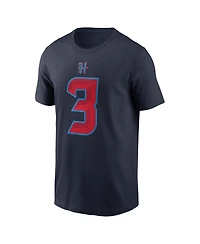 Nike Men's Tank Dell Navy Houston Texans Name Number T-Shirt