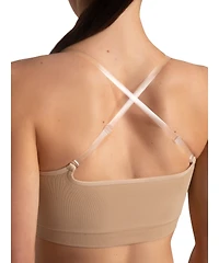 Capezio Women's Seamless Convertible Longline Bra