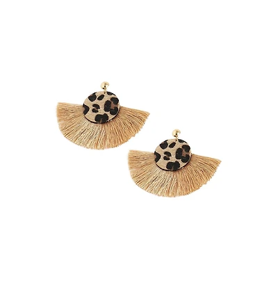 Sohi Women's Tassel Drop Earrings