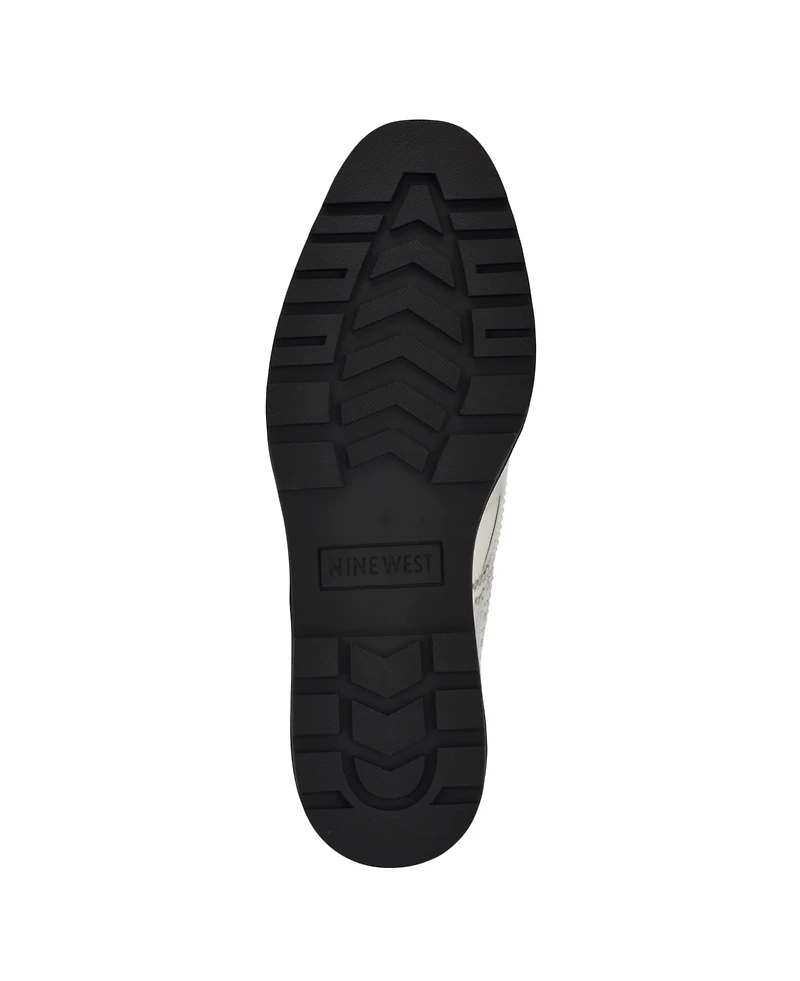 Nine West Women's Resttin Wingtip Platform Oxfords