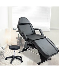 Streamdale Furniture 3-in-1 Multipurpose Adjustable Massage Bed and Facial Chair with Storage Pocket