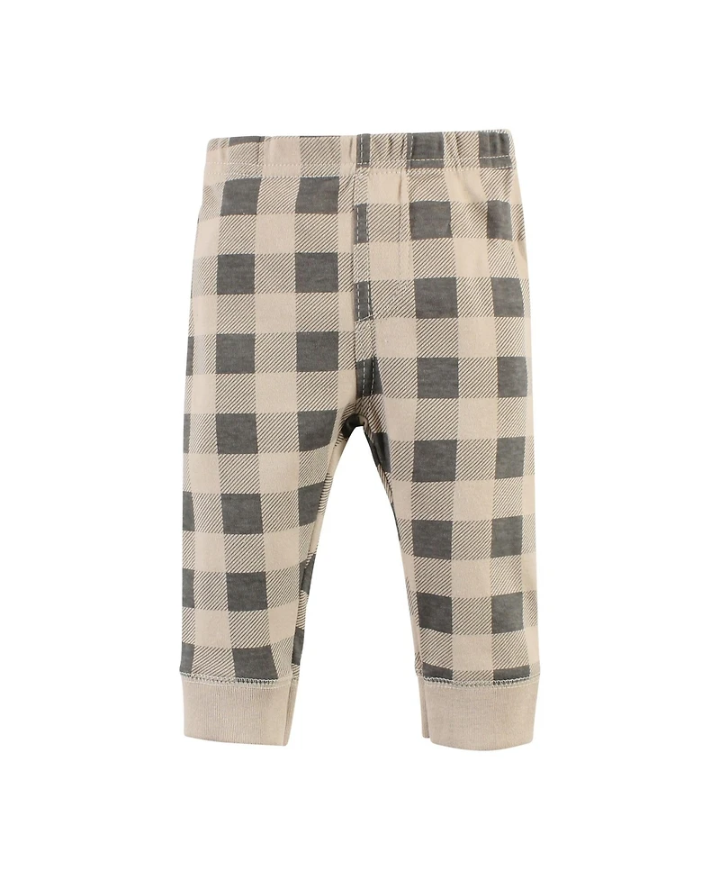 Hudson Baby Boys or Girls Versatile 3-Piece Collection Long Sleeve Bodysuit, Pants, and Booties