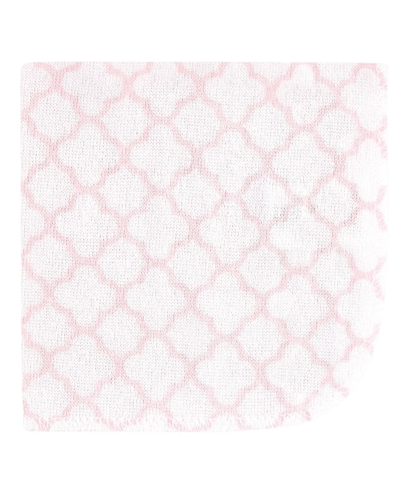 Hudson Baby Girls Rayon from Bamboo Washcloth Bundle