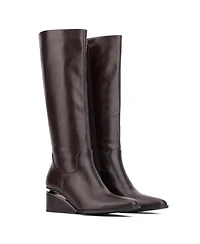 Women's Maegan Wedge Heel Tall Boot