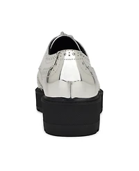 Nine West Women's Resttin Wingtip Platform Oxfords