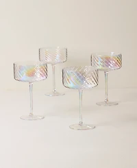 Lenox Tuscany Classics Iridescent Coupes, Set Of 4