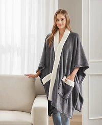 Premier Comfort Cozy Plush Printed Wrap, 50" x 70", Exclusively at Macy's