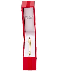 Polished Bangle Bracelet Collection In 10k Gold