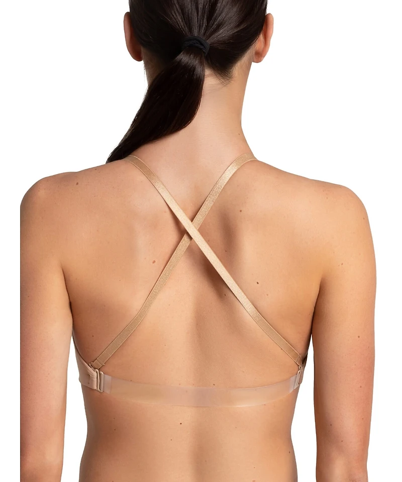 Seamless Clear Back Bra