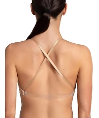Seamless Clear Back Bra
