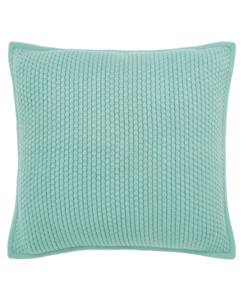 Ihi Home Popcorn Weave Pillow, 22"Sq