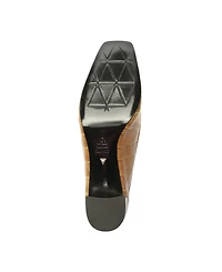 Schutz Women's Arissa Square Toe Mid Block Pumps