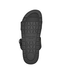 Calvin Klein Women's Landesa Double Band Flat Slip-On Sandals