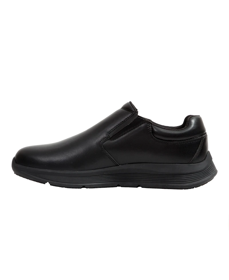 Deer Stags Men's Valdez Slip-Resistant Workwear Slip-On Loafer