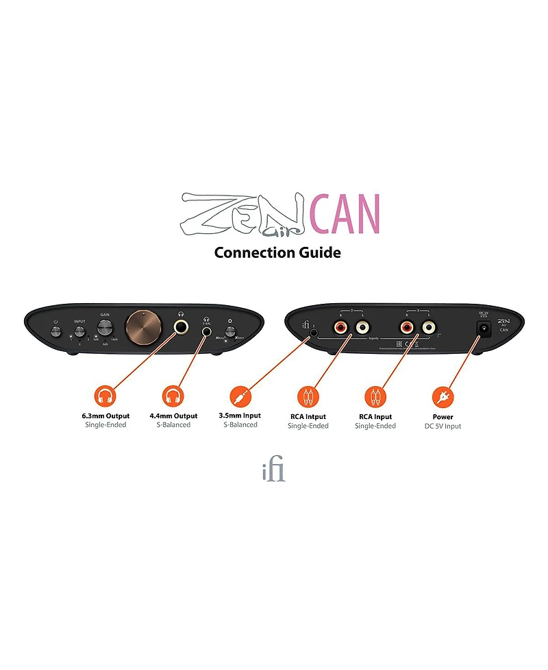 iFi Audio Zen Air Can High-Power Analogue Headphone Amplifier