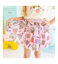 Sweet Wink Little and Big Girls Back to School Tutu Skirt