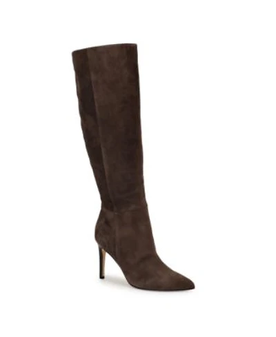 Nine West Womens Richy Tall Stiletto Boots Regular Wide Calf